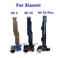 บอร์ดซ่อมโทรศัพท์มือถือดั้งเดิมเหมาะสำหรับ Xiaomi Mi 5 5S Plus Mi5 Mi5s USB ชาร์จพอร์ตตัวเชื่อมต่อแบบแท่นยืดหยุ่น PCB อะไหล่ทดแทน