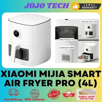 Original Xiaomi Mijia Smart Electric Air Fryer 3.5L OLED Screen Oil-less  Oven Mi Air Frying Pan360°Baking Mijia App Control 220V