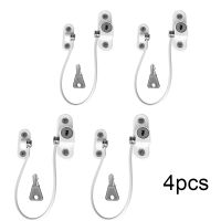 8Pcs Window Locks Children Protection Lock Stainless Steel Window Limiter Baby Safety Infant Security Window Locks Products