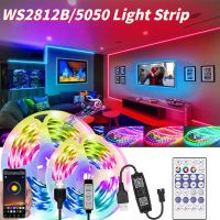 20M LED Strip Lights Led RGB WS2812B Chasing Effect Bluetooth App Control Led Light Tape Party Bedroom Kitchen Decor Lamp LED Strip Lighting