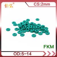 ✢⊕▧ Fluororubber O-Ring 10PCS/lot FKM Sealing CS 2mm OD5/6/7/8/9/10/11/12/13/14mm O-Ring Seal Gasket Ring