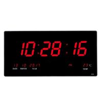 นาฬิกาดิจิตอล รุ่น JH-4622 LED DIGITAL CLOCK นาฬิกาแขวน นาฬิกาตั้งโต๊ะ นาฬิกาแขวนติดผนัง Number Clock แขวนผนัง (รุ่น 4622) 45x22x3cm นาฬิกาไฟ นาฬิกา