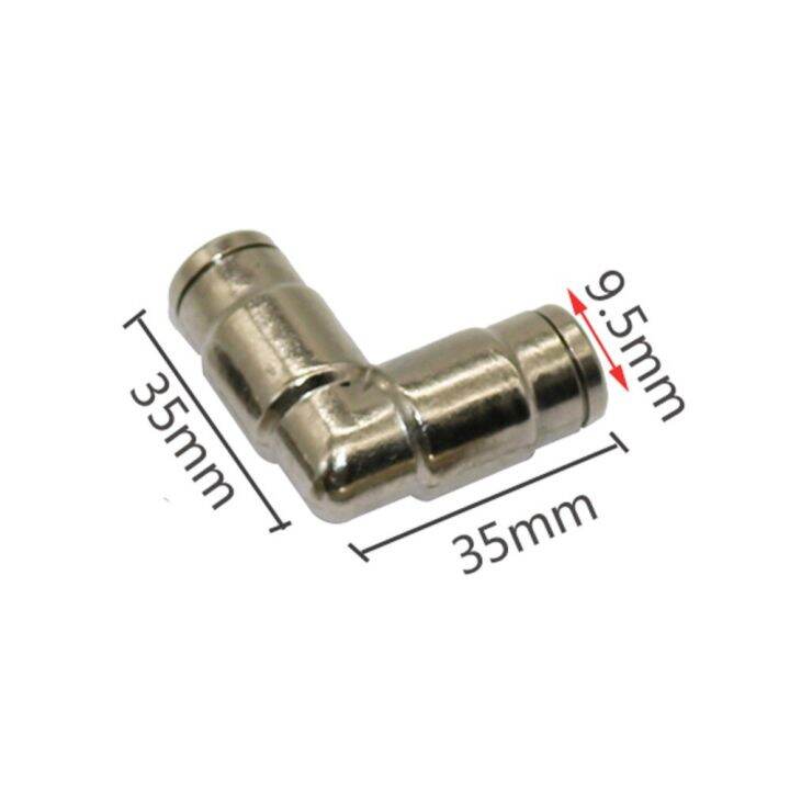 copper-3-8-slip-lock-elbow-connector-pneumatic-quick-coupling-low-pressure-mist-cooling-fittings-pipe-joint-1-pc