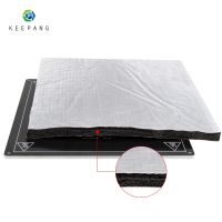 ❦ 3D Printer heating bed Insulation Cotton For 3D Printer Heatbed 200 220 235 310mm Foil Self-adhesive Insulation Cotton Sticker