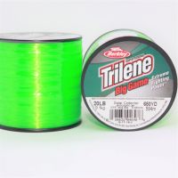 FS อุปกรณ์ตกปลา TRILENE Big Game 20LB เอ็นเต็ม สีเขียวตอง ตกปลา