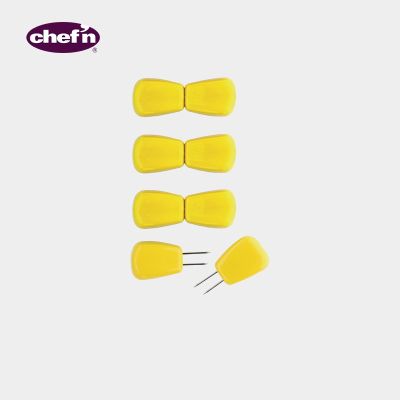 Chefn Interlocking Corn Holders Plastic/Stainless Steel (8 Pcs/Set) ที่วางซังข้าวโพด