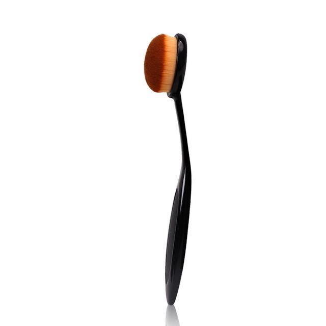 Dighealth Foundation Oval Makeup Brush Soft Toothbrush Type