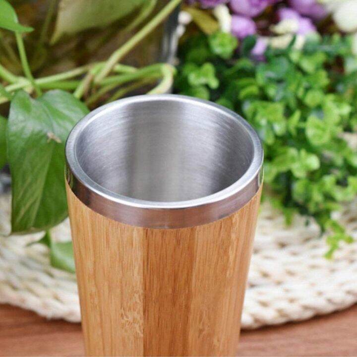 reusable-cup-bamboo-coffee-cup-stainless-steel-coffee-travel-mug-with-leak-proof-cover-insulated-coffee-accompanying-cup