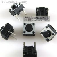 100pcs Tactile Switch Momentary Tact 6x6x5 6x6x5mm DIP Middle 2 pin ever