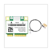 RTL8822CE WiFi Card+Antenna 1200Mbps 2.4G+5Ghz 802.11AC Network Mini PCIe BT5.0 Support Laptop/PC /11