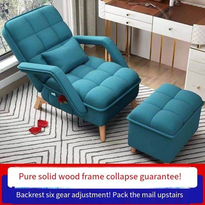 Couch Foldable Back Office Nap Bed Couch Chair Single Chair Rollaway