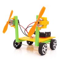 EUDAX Wind Power Car DIY Electronic Kit Technology Science Toys Baby Child Educational Wind-powered Motor STEM Robot