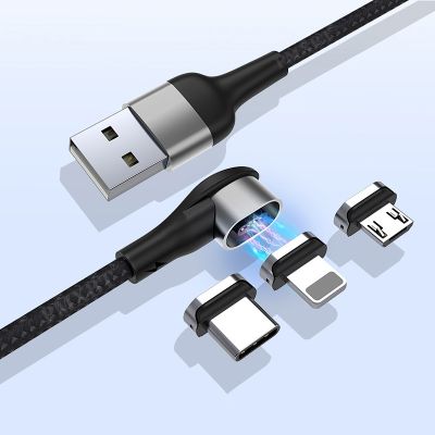 （SPOT EXPRESS）90องศา Elbow Magnetic CableUSB Type CCharging12Xiaomi 11Phone USB C Charge Data Cord