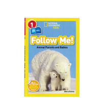 National Geographic Kids Readers: follow me National Geographic graded reading elementary level 1 English Enlightenment picture book for young children