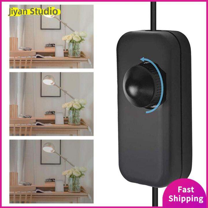 JIYAN2866 BuiltIn Dimmable Lamp Switch Fireproof Plastic Inline LED