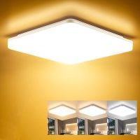 ZZOOI Ultra Thin led ceiling light Round Square 48W 36W 24W 18W Ceiling lamps 110V 220V Ceiling led lights for room Bedroom lights