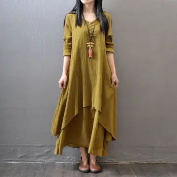 Casual cotton sales maxi dresses