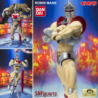 Model โมเดล ของแท้ 100% แมวทอง Bandai S.H.Figuarts จากการ์ตูนเรื่อง Kinnikuman คินนิคุแมน Robin Mask โรบิน มาร์ส หน้ากากเหล็ก Color Edition Ver Original from Japan Figma ฟิกม่า Anime ขยับแขน-ขาได้ ของขวัญ อนิเมะ การ์ตูน มังงะ ตุ๊กตา manga Figure ฟิกเกอร์