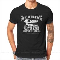 Raptor Ridge O Neck TShirt Jurassic Park คือ Dr. alan Grant Science Fiction Film T shirt แฟชั่นฤดูร้อน