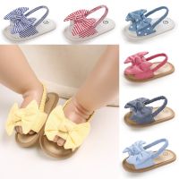 【hot】！ 2023 Breathable Bow Baby Sandals Toddlers  Color Soft Sole Shoes Outdoor Indoor Prewalker