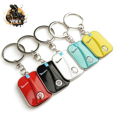 ¤❃❐ 2023 New For Piaggio Liberty 125 150 Mp3 250 500 Medley Beverly 300 Zip 50 X10 X8 CNC Keychain Keyring Key Holder Chain Ring