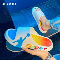 【CC】✧▦  JOYWILL 2023 Men Slippers Fashion Outdoor Anti-slip Sport Thick Sole Beach Mens Flip Flops Male Sandals