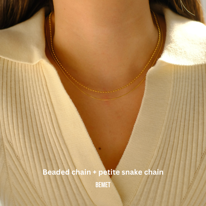 bemet-beaded-chain-2mm-สร้อยคอสแตนเลส