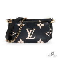 LV MULTI POCHETTE ACC 25 BLACK GIANT MONOGRAM CALF GHW