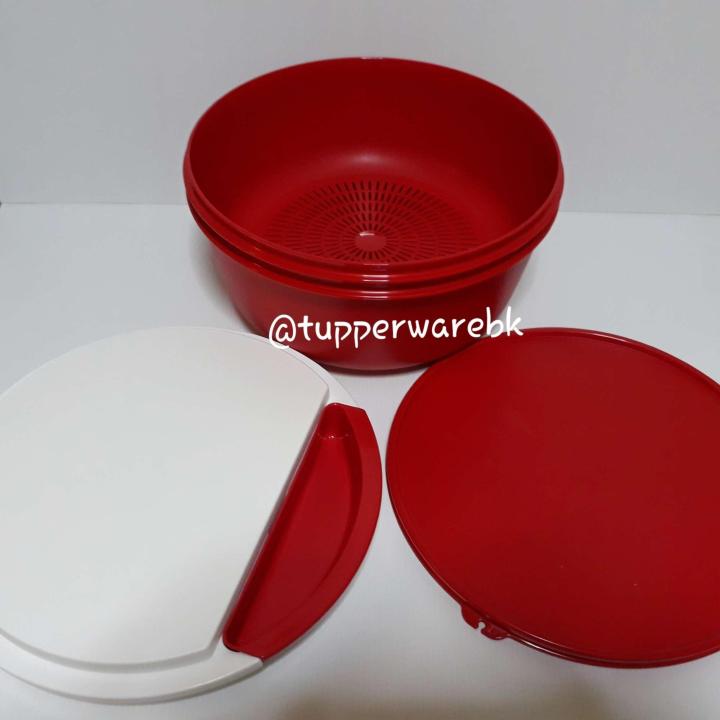 tupperware-กล่องเตรียมอาหารอเนกประสงค์-สีแดง