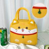 ♦☑ New Cartoon Lunch Bag Women Kawaii Duck Thick Thermal Food Storage Bags Children Large Capacity Insulated Food Bags Teacher Gift