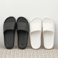 【cw】 Men Slippers Lovers Shoes Non-slip Slides Flip Flops Indoor Platform