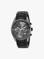 Emporio Armani นาฬิกาข้อมือผู้ชาย Sportivo Chronograph Black Dial Black  รุ่น AR5889