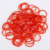 【YF】☌  200 Pcs Rubber Band Bands 16x1.4mm Stationery Holder Elastic Bands Office Supplies