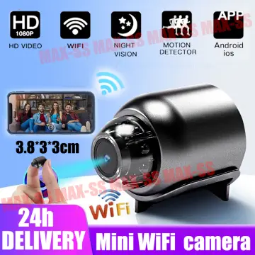 Mini Wireless Camera X6D Real 1080P Black