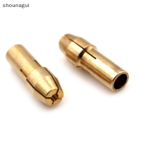 shounagui 10pcs brass Drill Chuck COLLET Bits 0.5-3.2mm 4.8mm Shank สำหรับเครื่องมือหมุน