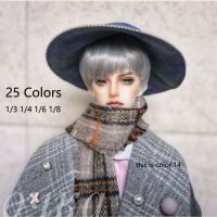 (Popular toys) วิกผม BJD 25สีให้เลือกจาก1/3 1/4 1/6 1/8แฟชั่นผมสั้น SD