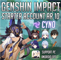 Genshin impact ID【Fast delivery】Cyno+other characters combination low AR