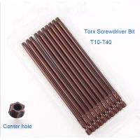 [Hot K] 7PCS 50/75/100/150มม.แม่เหล็กไขควงไขควง Torx T10 T15 T20 T25 T27 T30 T40ผลกระทบไขควงสำหรับคู่มือ Jig