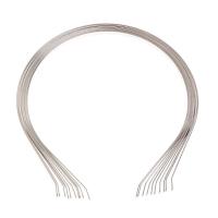 【CW】 10pcs 5mm Blank Plain Metal Headband Hair Band Accessories Crafts