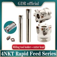 4NKT Rapid Feed Milling Holder 4NKT TE90 หัวกัด 4NKT เครื่องตัดมิลลิ่ง CNC Milling Holder 4NKT060308 เม็ดมีดคาร์ไบด์