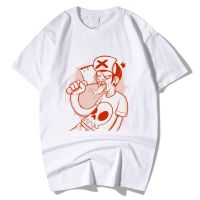 New100 Cotton Cartoon Printing T Shirt Men Causal Basic Tshirt Male Classical