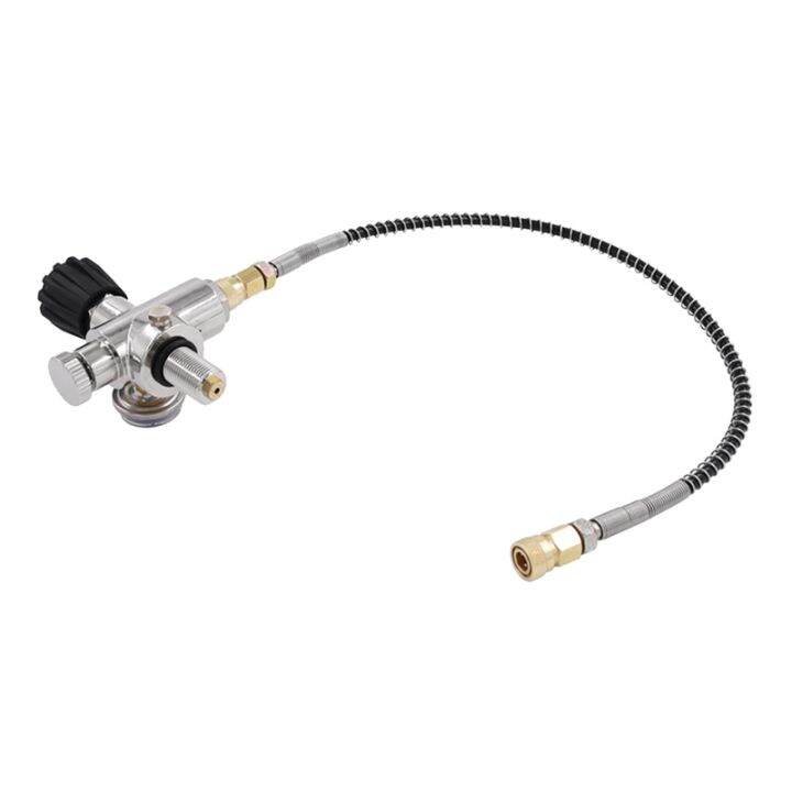 Scuba Tank Charging Valve HighPressure Pipe Gas Cylinder Valve Adapter