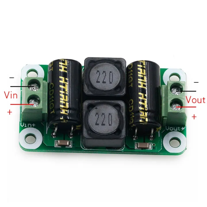 050v 4a Dc Power Supply Filter Board Class D Power Amplifier Interference Suppression Board Emi