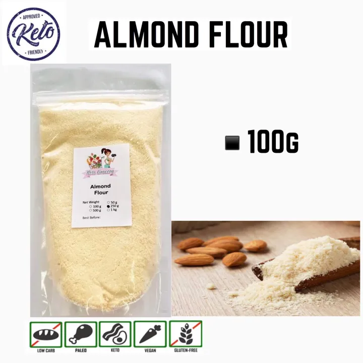 ALMOND FLOUR 100g Lazada PH
