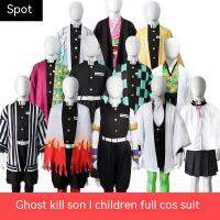 Halloween Childre Ghost Killing Blade C Clothes Mimi Bean Butterflies Tolerance Chestnut Blossoms Wife Tanjiro Fukuoka Cosplay