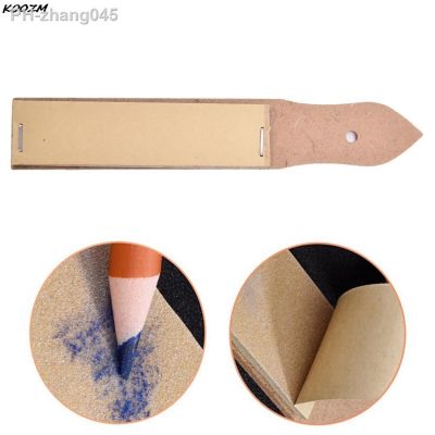 1X Sandpaper Pencil Pointer Sharpener Pointer Sand Paper DIY Drawing Art Drawing Tool School Supply Sets