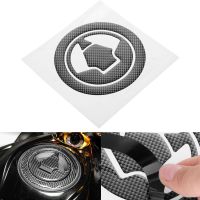 卐 3D Motorcycle Carbon Fiber Tank Oil Gas Cap Pad Filler Cover Sticker Decals Fit KAWASAKI Z750 Z1000 Ninja Concours