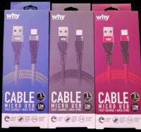 WHY Beta Cable Micro 3.1A 1.2M #UC-1281A