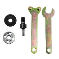 Metal Angle Grinder Spanner Lock Flange Nuts Spanner Lock Nut Angle Grinder Hubs Hand Set Flange Tools Replacement Wrench