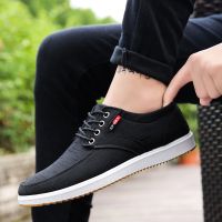 Men Casual Shoes Summer Canvas Shoes Men Breathable Casual Canvas Men Shoes Walking Men Shoes Chaussure Homme Factory sales